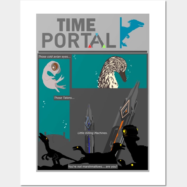 Time Portal Page 1 W Text Wall Art by stargatedalek